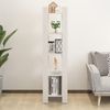 vidaXL Bücherregal/Raumteiler Weiß 41x35x160 cm Massivholz Kiefer 813870 Bild 3
