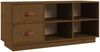 vidaXL Schuhbank Honigbraun 100x34x45 cm Massivholz Kiefer 820180 Bild 2