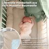 lilimaus Spannbettlaken Musselin Spannbettlaken Baby 60x120 70x140 - Bettlaken Babybett, (1 Stück), Kinderbettlaken 100% Baumwolle, atmungsaktiv für Babybett Bild 3