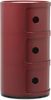 Kartell Container Componibili mit drei Fächern Bordeaux Bild 2