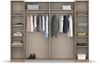 rauch Kleiderschrank, Dreh- und Schwebetürenschrank KRONACH, 4-türig, Eiche Artisan, 268 x 210 x 59 cm Bild 5