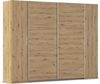 rauch Kleiderschrank, Dreh- und Schwebetürenschrank KRONACH, 4-türig, Eiche Artisan, 268 x 210 x 59 cm Bild 3