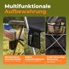 HOMECALL Klappstuhl Campingstuhl Faltbar 72 cm Hochlehner Luxus Klappstuhl (Tragfähigkeit 150 KG, 3D-Mesh + 600D Oxford, Multifunktions-Aufbewahrung), Leicht (4,6 kg) für Outdoor, Garten, Picknick Bild 3