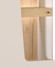 Lomadox Highboard CARMONA-129, in kaschmir und Eiche, 150 cm breit, inkl. LED-Beleuchtung Bild 2