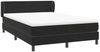 vidaXL Boxspringbett mit Matratze Schwarz 160x210 cm Samt 3317615 Bild 4