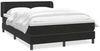 vidaXL Boxspringbett mit Matratze Schwarz 160x210 cm Samt 3317615 Bild 2