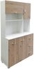 HTI-Living Küchenbuffet Küchenschrank Weiß Artisaneiche Blanca (Stück, 1-St, 1 Küchenschrank) Küchenbuffet Bild 2