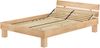 Ehebett Buche natur 160x200 Doppelbett Massivholz Holzbett Zubehör wählbar V-60. 80-16Federholzrahmen und Matratze inkl. Bild 2