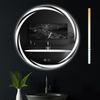 Nettlife Wandspiegel LED spiegel mit Beleuchtung Rund 50/60/70/80cm, zimmerspiegel mit Touch Schalter und Entfogger Funktion Bild 5