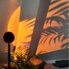 FELIXLEO LED-Sternenhimmel Sunset Lampe, 4 Farben USB LED Projektor mit 180° Drehung Bild 2