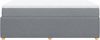 vidaXL Boxspringbett mit Matratze Hellgrau 120x200 cm Stoff 3285560 Bild 5
