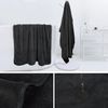 XXL Mikrofaser Badetuch 100x200cm Dunkelgrau saugstark fusselfrei Strandtuch Bild 4