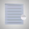 vidaXL Zebra-Rollo 60,9 x 120 cm, Stoffbreite 56,7 cm, Weiß 240190 Bild 3