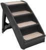 vidaXL Hundetreppe Klappbar Schwarz 62 x 40 x 49,5 cm Bild 2