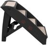 vidaXL Hundetreppe Klappbar Schwarz 62 x 40 x 49,5 cm Bild 4