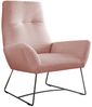 KAWOLA Sessel BISA Cord rosa 102 x 81 x 82 cm Bild 3