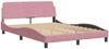 vidaXL Bettgestell ohne Matratze Rosa 120x200 cm Samt 3207916 Bild 4