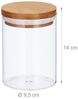 Relaxdays 3er Set Vorratsdosen aus Glas 600 ml Bild 5