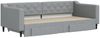 vidaXL Tagesbett Ausziehbar mit Schubladen Hellgrau 90x200 cm Stoff 3197462 Bild 3