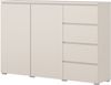 OTTO home Highboard Modo, Breite 150 cm, moderne grifflose Kommode 2Türen/4 SK, Schubladenkommode mit viel Stauraum, Einlegeböden verstellbar Bild 2