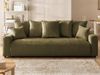 S-Style Möbel Schlafsofa Calma mit Bettkasten im Bumpy-Design aus Chenille-Stoff, mit Wellenfederung und hohem Sitzkomfort Bild 3