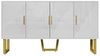 Furnishings Home Sideboard Anrichte Schrank Buffetschrank Modernes Breite 120 cm (150 x 37 x 82 cm), Geeignet für Esszimmer, Wohnzimmer, Küche Bild 4