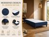 Best for Home Boxspringbett Rahmen – Massivholz, 12 cm Füße, Stabil & Zuverlässig (Seniorebett, Matratze, Jugendbett, Kinderbett, 70x200 80x200 90x200 100x200 cm), Komfortbett, Boxspringgestell, flexible Liefermöglichkeiten Bild 4
