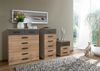 Nachtkommode >Cheston< in Plankeneiche - 46x55x40cm (BxHxT) Bild 3
