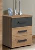 Nachtkommode >Cheston< in Plankeneiche - 46x55x40cm (BxHxT) Bild 2