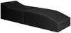 vidaXL Sonnenliege mit Polsterauflage Poly Rattan Schwarz 44134 Bild 2