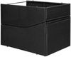 vidaXL Sonnenliege mit Polsterauflage Poly Rattan Schwarz 44134 Bild 4