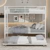 ANYSUN Etagenbett Stockbett, 2 Farben (Set, Bett), 3 Liegeflachen mit Leiter Bild 3