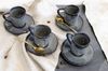 Leonardo MATERA Espresso Set anthrazit 8-teilig Bild 4