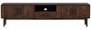 TV-Board Liya - Mangoholz Dunkelbraun, 200 cm Bild 2