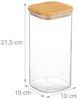 Relaxdays 3er Set Vorratsgläser mit Deckel 1500 ml Bild 5
