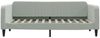 vidaXL Tagesbett mit Matratze Hellgrau 90x200 cm Samt 3197039 Bild 4