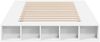 vidaXL Bettgestell Weiß 135x190 cm Holzwerkstoff 3280496 Bild 4