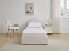 Vente-unique - LIRIMO Bett Stoff Beige - B 202 cm x H 87 cm x L 103 cm Bild 3