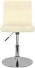 vidaXL Drehbarer Barhocker Creme Stoff 334201 Bild 3