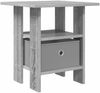 vidaXL Nachttisch Graues Sonoma 41 x 40 x 45 cm Holzwerkstoff 8000430 Bild 2