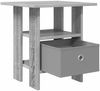 vidaXL Nachttisch Graues Sonoma 41 x 40 x 45 cm Holzwerkstoff 8000430 Bild 5