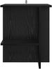 vidaXL Couchtisch Schwarze Eiche 40 x 30 x 49 cm Holzwerkstoff 8001065 Bild 4