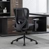 Ergonomischer Bürostuhl bis 230KG Wippfunktion Schwarz 73 x 69 x 93 cm Bild 2