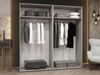 Kleiderschrank Midere 200 (Farbe: Cashmere) Bild 3