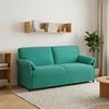 vidaXL 3-Sitzer-Sofa Türkis 198 x 83 x 95 cm Samt 42033977 Bild 1