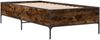 vidaXL Bettrahmen Raucharbe 80x200 cm Holzwerkstoff 8009120 Bild 3