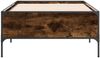 vidaXL Bettrahmen Raucharbe 80x200 cm Holzwerkstoff 8009120 Bild 4