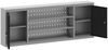 vidaXL Werkzeugschrank mit Regal Schwarz und Grau 150 x 20 x 55 cm 4103475 Bild 5