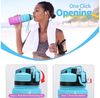 LuxusKollektion Trinkflasche Sport Trinkflasche 2l Auslaufsicher BPA-frei Tritan Kinder Motivierend Bild 4
