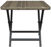 vidaXL Klapptisch Grau 45x35x32 cm Poly Rattan 362252 Bild 4